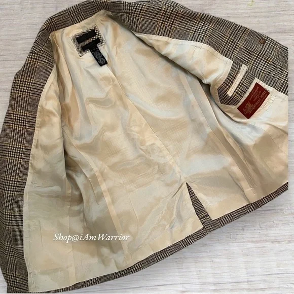 J.Crew Collection houndstooth plaid wool schoolboy blazer *shop@iamwarrior - Picture 11 of 13